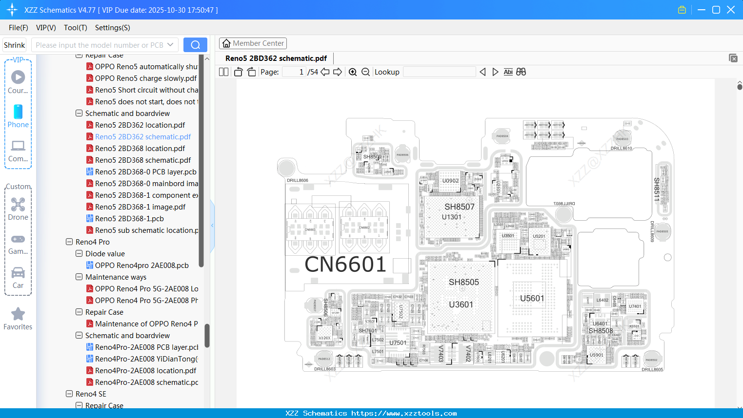 OPPO Reno5 2BD362 Schematic